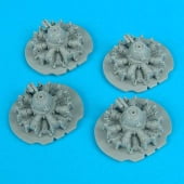 1/48 B24J Engines for RMX