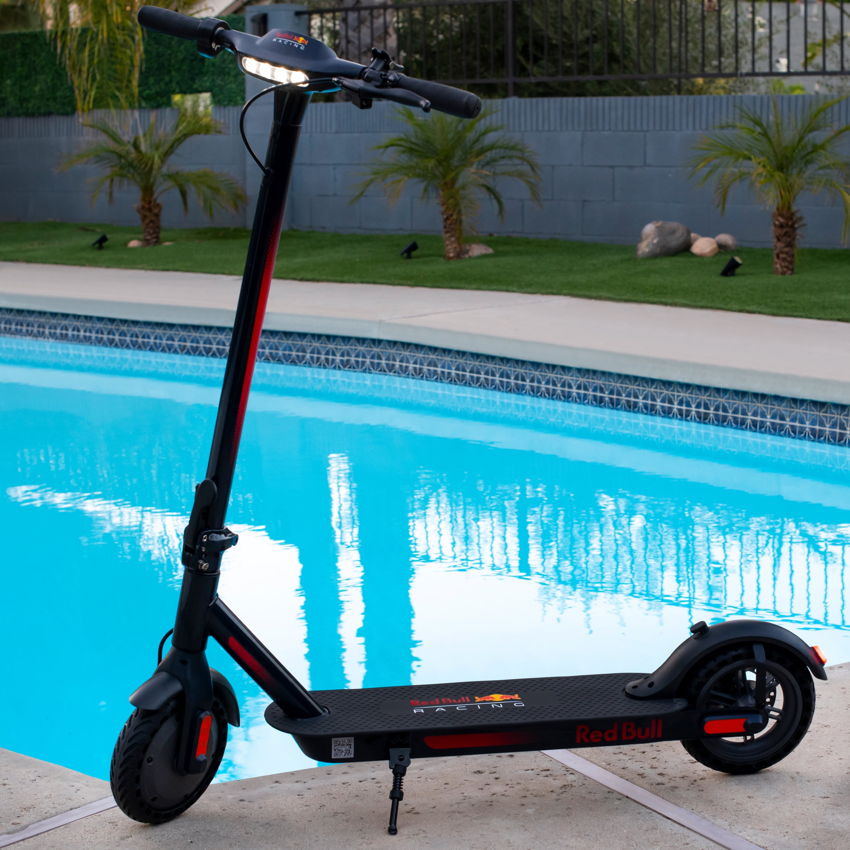Red Bull Racing Adult Commuter 350W Foldable Electric Scooter, UL