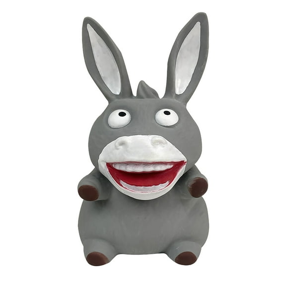 Hearth & Gear Big Mouth Donkey Decompression Tool, Stress Reliefing Pinch Toy,Cute Big Mouth Donkey Reduce Irritability For All! Sensory Toy For All Ages。 Games for Children 6 Months Games Girl 4