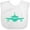 AA-White, variant on Inktastic Cute Teal Airplane Boys or Girls Baby Bib