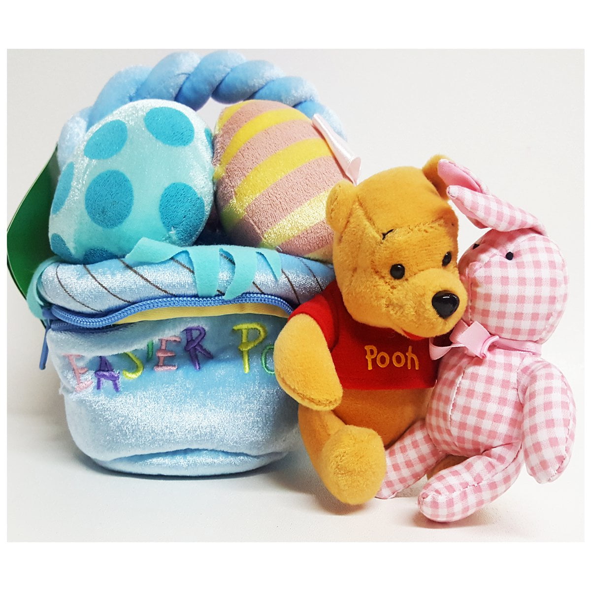 Disney Collectible Plush POOH'S FRIENDLIEST EASTER BASKET w/ Pooh