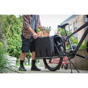 Mongoose Envoy Adult Cargo Bike, 26-Inch Wheels, 24 Speed, Gray