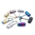 thumbnail image 4 of 1pc Cool Vibrating Barbell Tongue Rings Bars Piercing Stainless Steel Body Jewelry, 4 of 5