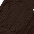 thumbnail image 3 of WOYY Girls Cowboy Suede Tassels Vest Solid Color Button Party Waistcoat, Sizes 5-14, 3 of 3
