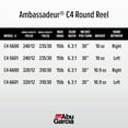 thumbnail image 3 of Abu Garcia Ambassadeur® C4 Round Reel, 6600 Size Fishing Reel, Left Hand, 3 of 5