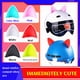thumbnail image 4 of 2 orejas de gato de silicona con cintas, bonitos accesorios para casco, casco de esquí, casco de motocicleta (casco no incluido), 4 of 9