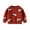 Red, variant on WOYY Girls Panda Print Sweater Cute Warm Crewneck Pullover Soft Kids Sweater