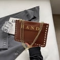 thumbnail image 4 of Bolso de mano con cadena de PU para mujer, tendencia de venta caliente, 2024, nuevo diseño personalizado, bolso cruzado de moda, bolso de hombro, 4 of 5