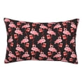 thumbnail image 1 of Balery New Year Flamingo Funda de Cojín Estampada, Regalos para Mujeres, Regalos de Amor para Ella, Regalos para Novia o Esposa, Funda de Almohada-16"x24", 1 of 6