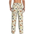 thumbnail image 3 of Daiia Funny Chicken Men's Sleep Pant with Pockets and Drawstring,Pajama Pants-Large, 3 of 9