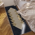 thumbnail image 4 of 2x6 FT Kitchen Runner Rugs Non Skid Washable, Faux Wool Rug Runners for Hallways Bathroom Carpet Runner, Soft Indoor Modern Floor Rug for Entryway Laundry Room, 4 of 11