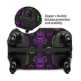 thumbnail image 2 of Yiaed Mardi Gras1 Print Travel Luggage Cover Suitcase Protector Fits 18-32 Inch Luggage Wheel Covers Patterned Elastic Luggage Anti-scratch（No luggage）-Large, 2 of 5