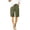 Army Green, variant on Womens Daily Casual Shorts Front and Back Pockets Elastic String Waist Solid Pants Baggy Shorts Women Short Sleeve Tunic Tops for Leggings for Women Short Sleeve Turtleneck Women Short Sleeve Dress