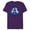 Purple, variant on Avatar: The Way of Water Avatar A Logo Banshee Illustrated - Short Sleeve Blended T-Shirt for Adults - Customized-Black Snow Heather