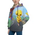 thumbnail image 6 of Wobbly Life Kids Pullover Hoodies 3d Print Hooded Sweatshirt With Packet For Boys Girls, 6 of 8