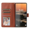 thumbnail image 4 of for Samsung Galaxy S25 Plus PU Leather Case | Wallet Phone Case with Card Holder | Flip Folio Case/Cover with Stand | Compatible with Samsung Galaxy S25 Plus,Brown, 4 of 4