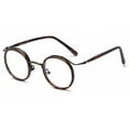 thumbnail image 1 of MesaSe Monture de Lunettes Rondes Vintage en Métal Lunettes de Lecture Monture de Lunettes Rondes Unisexe, 1 of 5