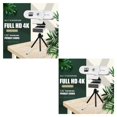 thumbnail image 1 of Inteprter 4K Full HD Streaming Webcam Autofocus para transmisión en vivo 2k Negro 2piezas Blanco 1k, 1 of 1