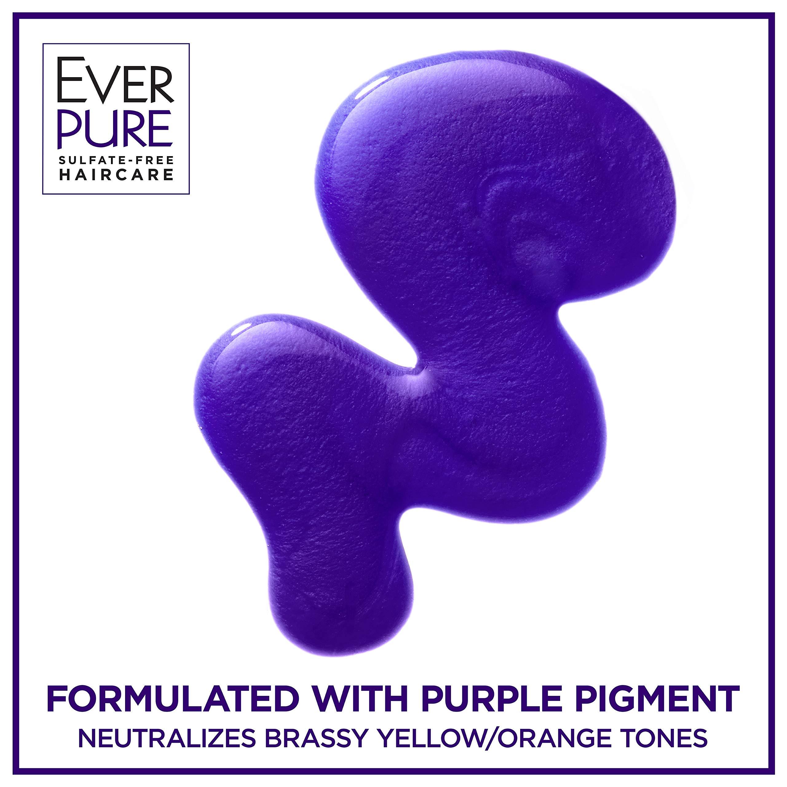 L'Oreal Paris EverPure Color Protection Purple Shampoo & Conditioner Full Size Set with Hibiscus - 2 Piece - image 5 of 6