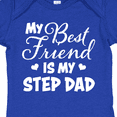 thumbnail image 4 of Inktastic My Best Friend is My Step Dad with Hearts Boys or Girls Baby Bodysuit, 4 of 5