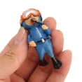 thumbnail image 4 of Floating Fish  Decoration, Aquarium Diver Decoration Blue Beautiful PVC Material  For Landscape For Seawater Original Model,Photograph Model, 4 of 8