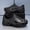 Black, variant on Men'S Thick Sole Closed Toe Clogs, Summer Cloud Cushion Non-Slip Hiking Shoes, Couple Outdoor Height Increasing EVA Dad Slides