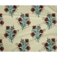 thumbnail image 4 of oneOone Polyester Lycra Fabric Leaves & Floral Block Print Fabric By The Yard 56 Inch Wide, 4 of 4