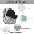 thumbnail image 3 of Cute Cartoon Students Backpack Fun and Colorful Rainbow and Animal Theme, Comfortable and Wear-Resistant School Bag for Students, 3 of 4