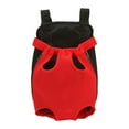 thumbnail image 1 of LSLJS Backpack Sac à Dos de Transport pour Animaux de Compagnie pour Chiens et Chats, Chiots, Conception Ventilée Sac à Dos de Transport pour Chien Respirant,Cat pour la Randonnée, le Voyage, le Camping, l'Utilisation Extérieure, 1 of 1