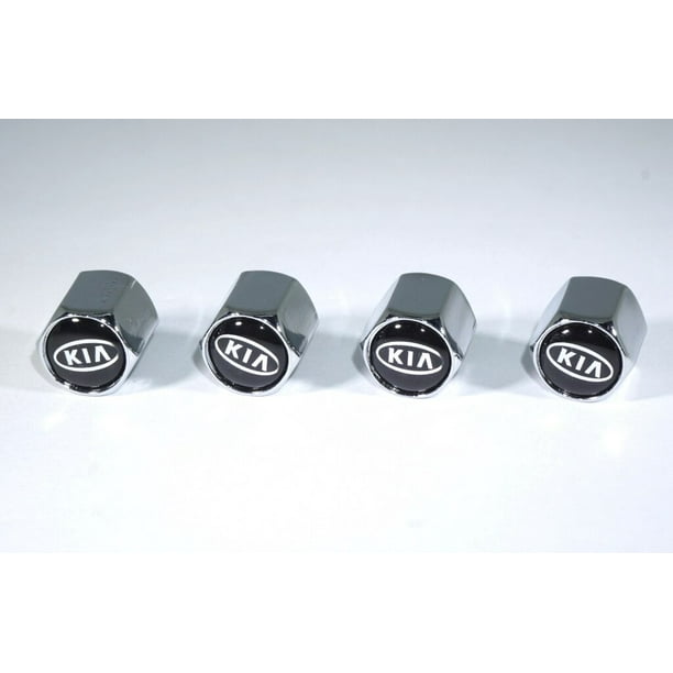 Chrome Valve Stem Caps fits KIA