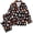 Z42-Black, variant on Yuncity Women Halloween Loungewear Printed Collar Long Sleeve Long Pants Homewear Cute Pajama Sets Orange L