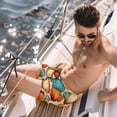 thumbnail image 2 of luoweisi Men's Beach Shorts Quick Dry Swim Trunks with Mesh Lining Shell L, 2 of 5