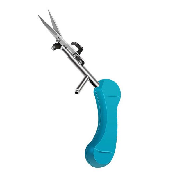 Tijeras de podar azules Tijeras de podar Cortasetos Manual Profesional - Hoja de acero de alto carbono Sk5 Fuerte, Afilada, Resistente al Agua y Antir