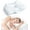 White(23.62*16.5*5.2/4.1 inches), variant on SHIORLAM Adjustable Memory Foam Cervical Pillow for Neck Pain Relief, 4lb Orthopedic Pillow with Removable Cover, Odorless Pillow for Side & Back Sleepers (5.2Height)-White
