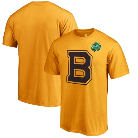 Boston Bruins Fanatics Branded 2019 Winter Classic Primary Logo T-Shirt -