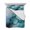 Multicolor, variant on Teal Blue Marble Queen Size Down Alternative Comforter, Lightweight Comforter Quilt Bedding Set with Pillow Shams Abstract Artwork Aesthetic All Seasons Bed Comforter Duvet Insert 90"x96"