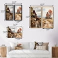 thumbnail image 4 of Designart "Barns Rustic beauty VII" Barns Framed Wall Art Set Of 2 - Brown Architecture Framed Wall Art Set Of 2, 4 of 6