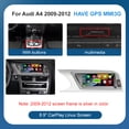 thumbnail image 2 of AUTOABC 8.9 Inch Linux Screen For Audi MMI3G System With Android Mirror Airplay Carplay Touchscreen HD Resolution 1920*720p For A4 2009-2012, 2 of 8