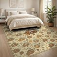 thumbnail image 3 of ODIKA 8'x10' Washable Area Rug Vintage Men Graphic Is Holding Cartoon Novelty Aesthetic Chrome Flowing Dynamic for Dining Room, Large Office, Lounge, Non-Slip Chair-Friendly Mat, 3 of 7