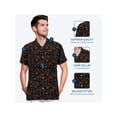 thumbnail image 2 of Mio Marino Mens Casual Button-Down Hawaiian Short Sleeve Shirt, 2 of 6