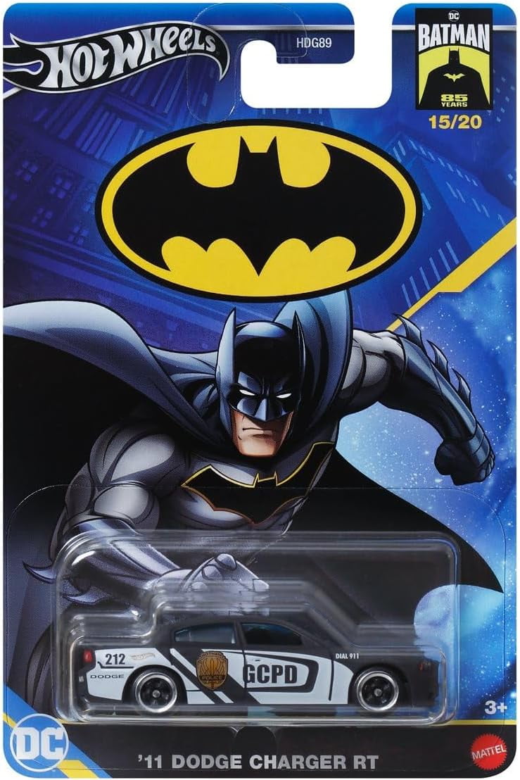 Hot Wheels Premium 1/64 - Batmobile The Batman 2024 + Figurines - NEUF