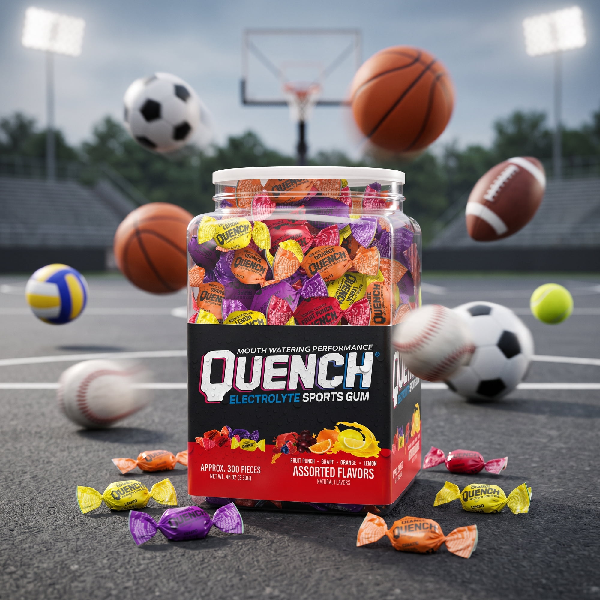 GeeLemon Glumasetide パッチ ７箱セット 3 pack) Mueller Quench Gum Variety Box Display - Walmart.com