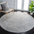 thumbnail image 2 of SAFAVIEH Webster Karenza Abstract Area Rug, Grey/Beige, 6'7" x 6'7" Round, 2 of 8