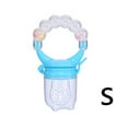 thumbnail image 2 of Amerteer Baby Fresh Fruit Food Feeder Nibbler Pacifier|Training Massaging Toy Teether| Food Grade Soft Safe BPA-Free Silicone Pouches| Babies Toddlers Infants Kids, 2 of 8