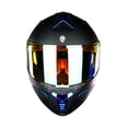 thumbnail image 4 of Casco Abatible De Moto Kov Thunder Racing Azul Dot, 4 of 5