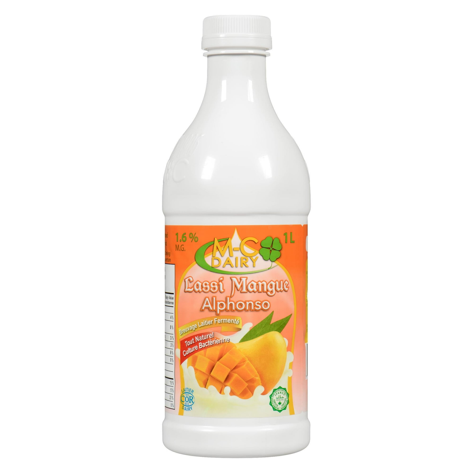 MC Dairy 1.6 % M.F. Alphonse Mango Lassi, 1 L