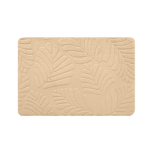 Alfombrilla de baño de terciopelo suave y absorbente, antideslizante, de espuma, lavable a máquina, de secado rápido, para bañera, ducha, cocina y lavadero.