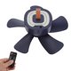 thumbnail image 2 of Ventilador de Techo ANGGREK Pequeño 5 Aspas Con control Remoto USB, 2 of 8