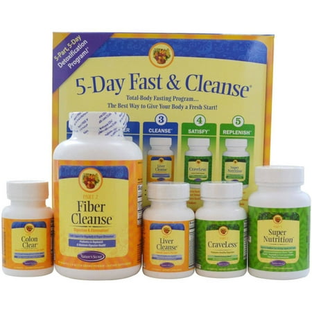 Nature's Secret Fast and Cleanse Kit, 5 CT