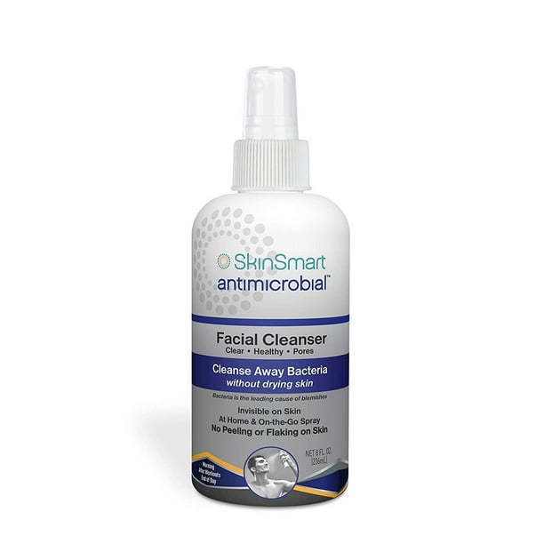 SkinSmart Antimicrobial Facial Cleanser for Acne (pack of 2)